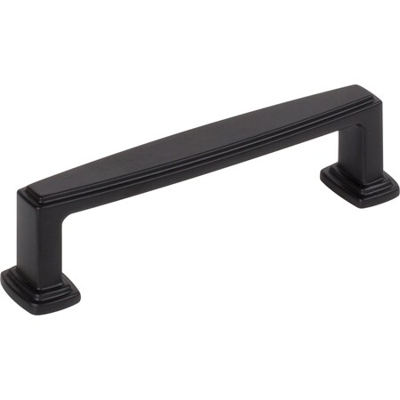 Jeffrey Alexander 96 mm CentertoCenter Matte Black Richard Cabinet Pull, PR 171-96MB